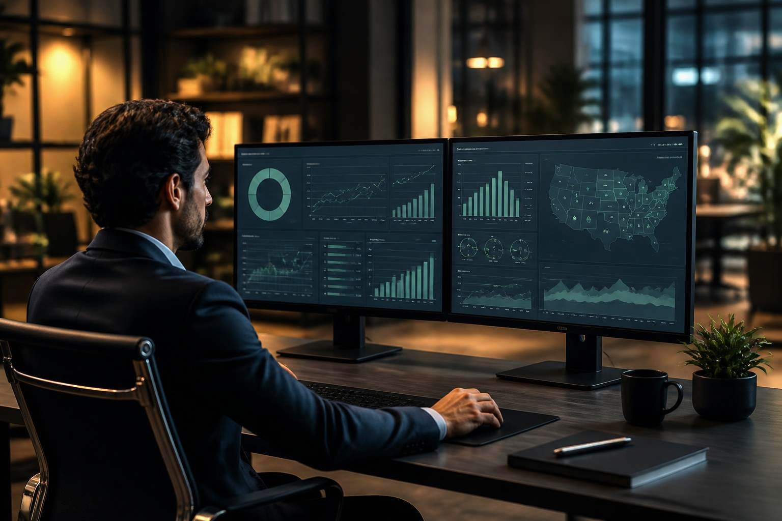 Facility analytics dashboard