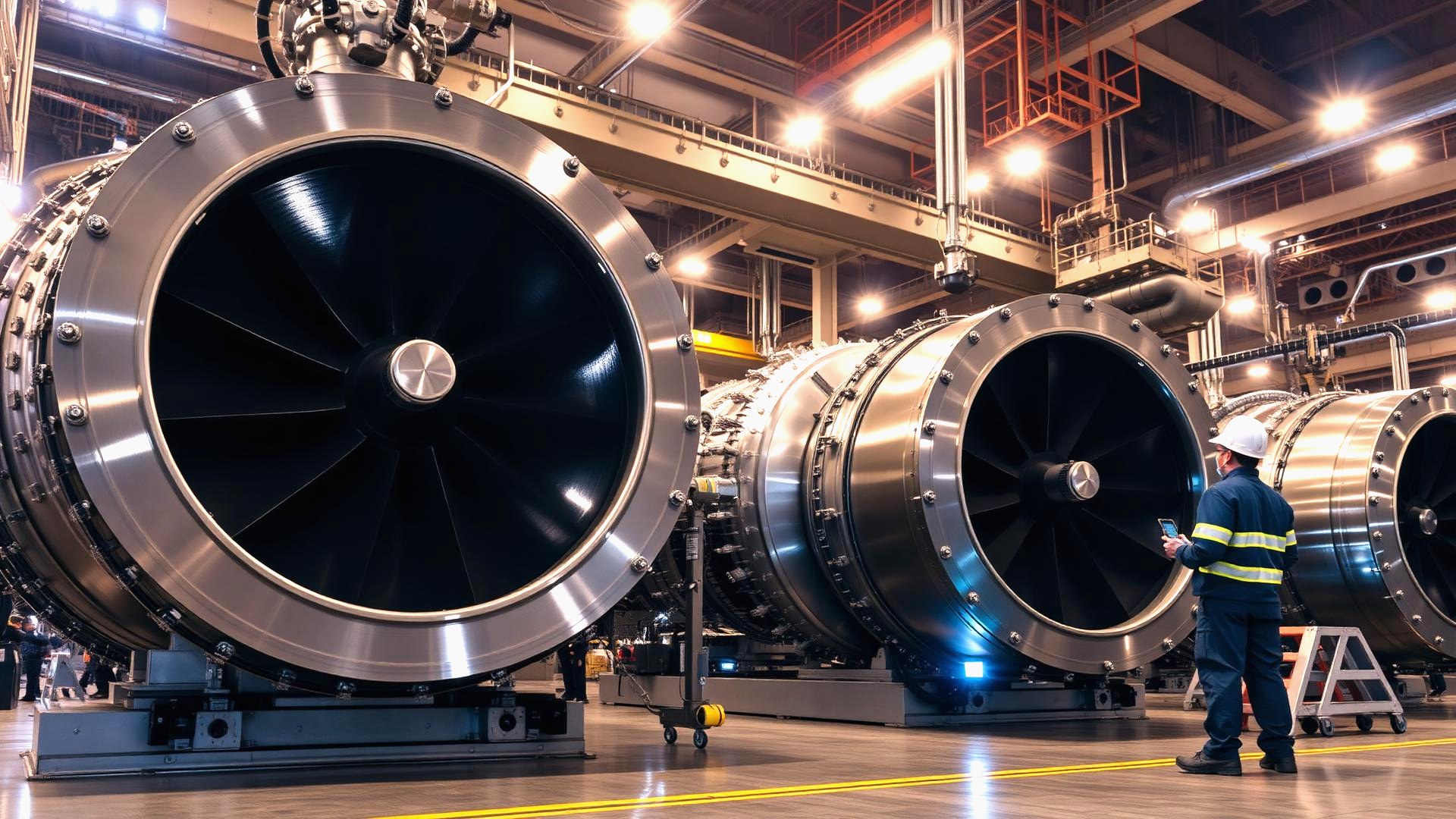Power generation turbine hall